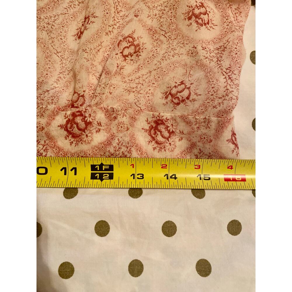 Vtg 70s Boho Handmade 2-Piece Pink Floral Halter Maxi Dress & Bolero Set XS OOAK - Picture 13 of 15